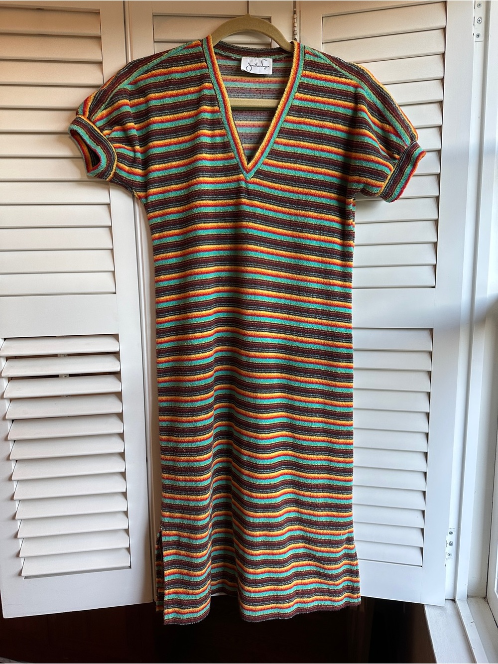 Vintage 1970’s Terry Cloth Dress by Jonathan Logan. A Real Inspiration!